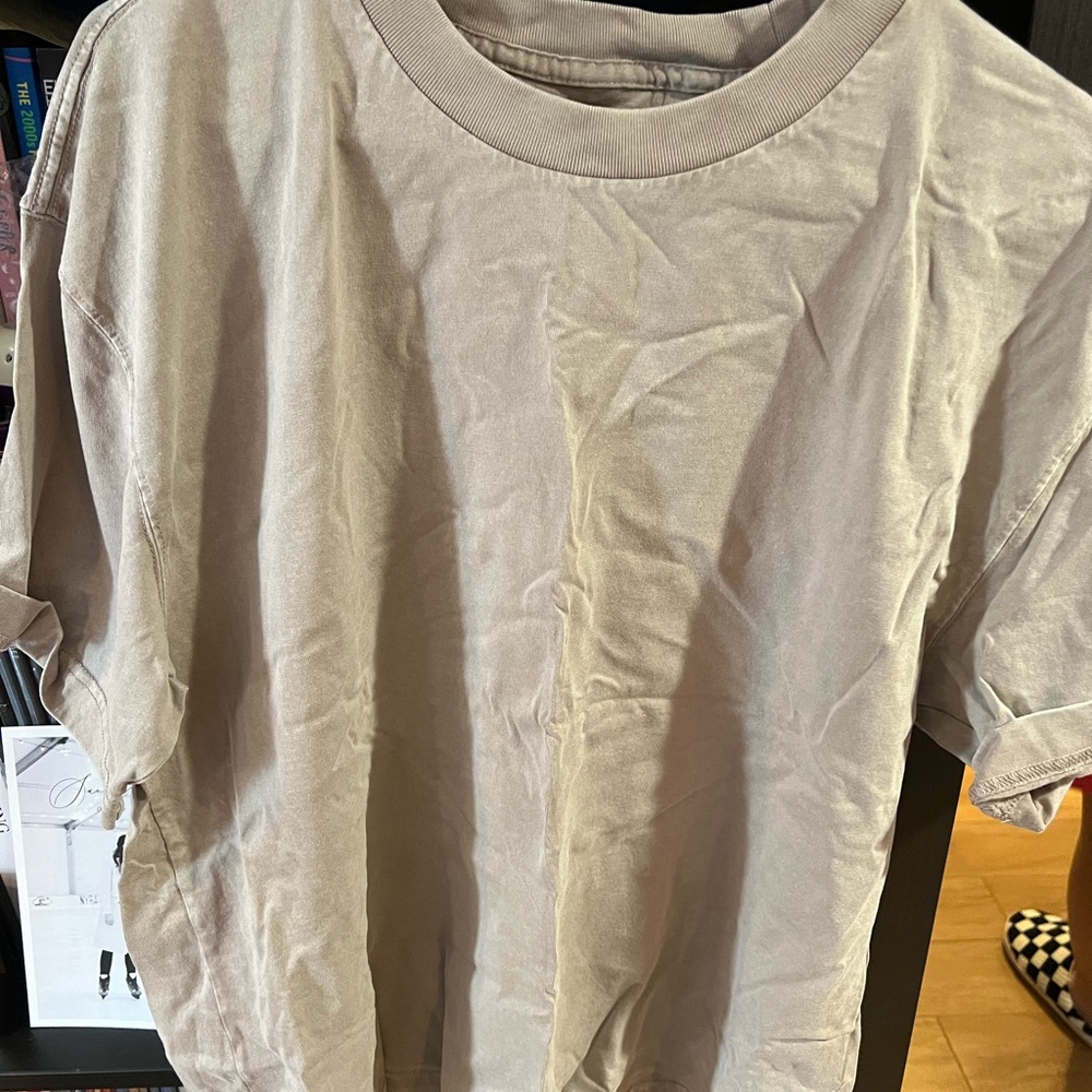 Casual Beige T-Shirt